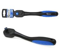 Cricchetto rivestito, curvo, 1/2" 72T (6/36)