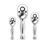 Cricchetto, set di chiavi a cricchetto - Set a cricchetto compatto 72-Tooth | Strumento di manutenzione dei pneumatici per auto per uso domestico, forniture per la riparazione del di condotte