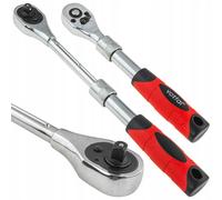 CRICCHETTO TELESCOPICO 150-200 MM 1/4"" 72 denti LUNGHEZZA REGOLABILE