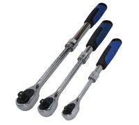 Cricchetto telescopico estensibile 72 denti 1/4" 3/8" 1/2" unità