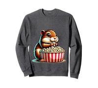 criceto popcorn amante animale cartone animato Felpa