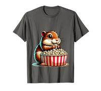 criceto popcorn amante animale cartone animato Maglietta