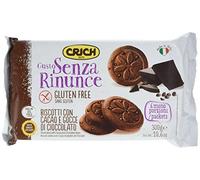 Crich Frollino con Cacao e Gocce di Cioccolato - Pacco da 10 x 300 g, Senza glutine