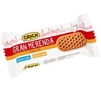 Crich Gran Merenda, Biscotti Italiani Senza Latte e Senza Uova, 200 Confezioni Monodose da 3 Biscotti, Made in Italy