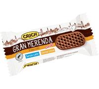 Crich Gran Merenda Cacao, Biscotti Italiani Senza Uova e Latte, 200 Confezioni Monodose da 3 Biscotti, Made in Italy