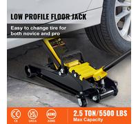 Crick Auto 2,5 TONNELLATE Cric Carrello Sollevatore professionale