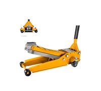 Crick Auto 5 Ton Cric Carrello Sollevatore idraulico Doppio Pistone Ribassato