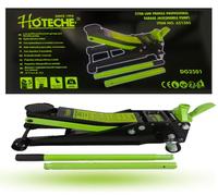 Crick Auto 5 Ton Cric Carrello Sollevatore idraulico Doppio Pistone Ribassato