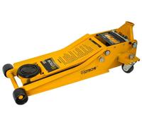 CRIC AUTO 4 TON CRIC DOPPIO PISTONE CARRELLO SOLLEVATORE RIBASSATO BASSO super