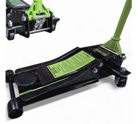 Crick Auto 5 Ton Cric Carrello Sollevatore idraulico Doppio Pistone Ribassato 65