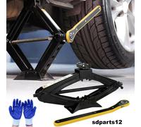 Crick Cric Per Auto A Pantografo Sollevatore Martinetto Manovella 2 T Con Chiavi