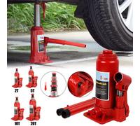 CRICK IDRAULICO PER AUTO A BOTTIGLIA SOLLEVATORE MARTINETTO 10 TONNELLATE