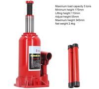Crick Idraulico Per Auto A Bottiglia Sollevatore Martinetto 5 Tonnellate Auto