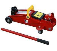 Crick Sollevatore Idraulito Cric da 2 Tonnellate per Auto Martinetto Elavatore Idraulico 2 Ton Cric Idraulico a Carrello (Crick 2 Tonnellate)