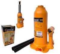 Crick Sollevatore Martinetto idraulico 10 Tonnellate Cric a Bottiglia Crick per Auto per Furgoni, Roulotte Sollevameto Max 10 Ton