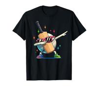 Cricket Ball Dabbing Graphic Cricket Player Kids Boys Men Maglietta