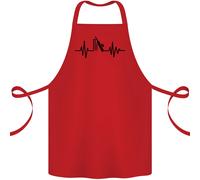 Cricket Caduta Giocatore di Cricket Ecg Cotone Grembiule 100% Biologico