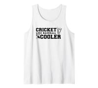Cricket Come Il Baseball ma più Fresco - Divertente Canotta