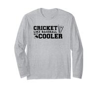 Cricket Come Il Baseball ma più Fresco - Divertente Maglia a Manica