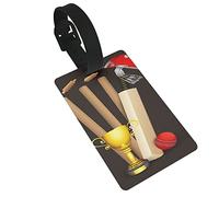 Cricket Couples 2 etichette per bagagli, passante per etichetta identificativa per la privacy e scheda per l'indirizzo per valigia da viaggio