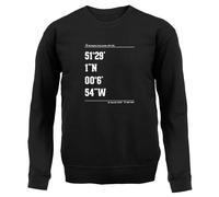 Cricket Ground Coordinates The Oval Kids Felpa - Pullover In Cotone 100%