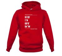 Cricket Ground Coordinates The Oval Kids Felpa - Pullover In Cotone 100%