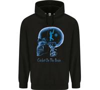 Cricket On The Brain Divertente Cricketer Uomo Felpa