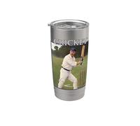 Cricket Sport Gioco Bicchiere termico in acciaio inox doppia parete