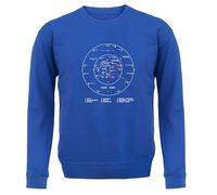 Cricket Terra Tavola - Bambini Felpa/Maglione - Twenty 20 Player Bat Ashes