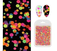Cricle Glitter Paillettes Per Decorazione Viso Corpo Trucco Artigianato