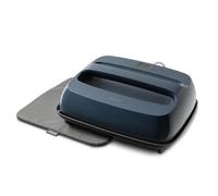 Cricut EasyPress SE - Pressa a caldo da 30,5 x 25,4 cm + tappetino Cricut EasyPress, 30,5 x 30,5 cm, per magliette, felpe, coperte, cuscini e altro, facile da usare, blu