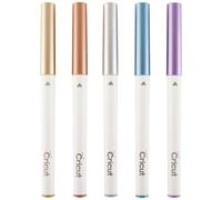 Cricut Explore/Maker Medium Point 5-Pack Set di pennini Metallico, Oro, Rame,