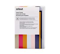Cricut Insert Cards Sensei, da Utilizzare con Tappetino a Cartoncino Cricut, 2x2, 12.1 cm x 16.8 cm (Taglia Cricut R40), Confezione da 30