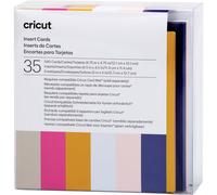 Cricut Insert Cards Sensei, per l'Uso con Il Tappetino delle Carte, 12.1 cm x 12.1 cm (Taglia, Confezione da 35, Carta, 12.1cm x 12.1cm Size S40), unità