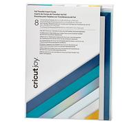 Cricut Joy Foil Transfer Insert Cards Laguna Blu, da Utilizzare con Cricut Joy Card Mat e Foil Transfer Strumento, 11.4 cm x 15.9 cm, Confezione da 8