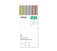 Cricut Joy - Set di 6 pennarelli in metallo, 1,0 mm