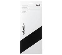 Cricut Joy Smart Etichetta Smart Vinyl Permanent | Nero | 33 cm (13 ") | 4 x fogli di vinile autoadesivo | da utilizzare con la gioia di Cricut