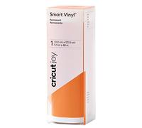 Cricut (Matte) Smart Vinyl Permanent | Orange (opaco) | 1,2 m (4 piedi) | Rotolo di vinile auto adesivo | Per l'uso Joy, Arancia, 1.2m (4ft)