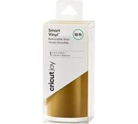 Cricut Joy Smart Vinyl Rimovibile, Rotolo di Vinile Auto Adesivo, per l'Uso con Cricut Joy, Oro, 3m (10 piedi)