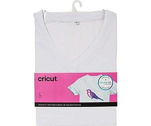 Cricut Maglietta Personalizzabile Cricut® da Donna, Collo a V