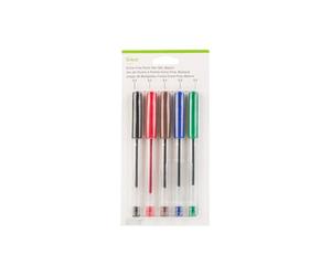 Cricut Set di Penne a Punta Extra Sottile, Basics (5 pezzi)