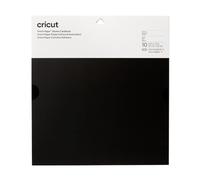 Cricut Smart Paper Sticker Cardstock 10 Sheets 33cm x 33cm Black