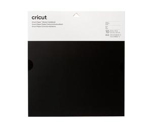 Cricut Smart Paper Sticker Cardstock | 10 sheets | 33cm x 33cm | Black