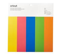 Cricut Smart Paper Sticker Cardstock | 10 sheets | 33cm x 33cm | Bright Bows, Carta, 33 x 33 cm
