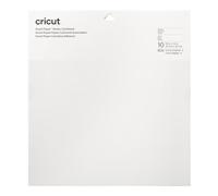 Cricut Smart Paper Sticker Cardstock | 10 sheets | 33cm x 33cm | White