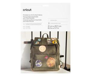 Cricut™ Stampabile termoadesivo per tessuti scuri - A4 (3 ct)