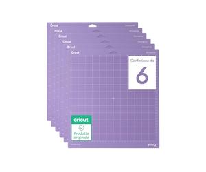 Cricut StrongGrip - Set di tappetini (6 pezzi, 30,5 x 30,5 cm), per macchine Explore & Maker, per truciolato, Matboarx, cartoncino e materiali pesanti