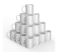 Cricut Tazze vuote | Bianco | 355 ml (12oz) | 36 x tazze a sublimazione Infusible Ink | Da utilizzare Mug Press Infusible Ink