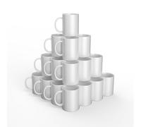 Cricut Tazze vuote | Bianco | 425 ml (15oz) | 36 x tazze a sublimazione Infusible Ink | Da utilizzare Mug Press Infusible Ink