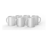 Cricut Tazze vuote | Bianco | 425 ml | 6 x Infusible Ink sublimazione tazze | per uso Mug Press Infusible Infusible Ink, 2008944